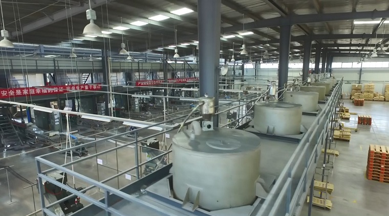 中新華美改性塑料全自動(dòng)生產(chǎn)線(xiàn)