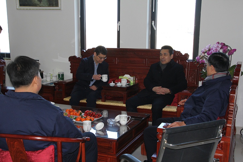 順威股份范總、謝總一行蒞臨青島中新華美交流洽談！