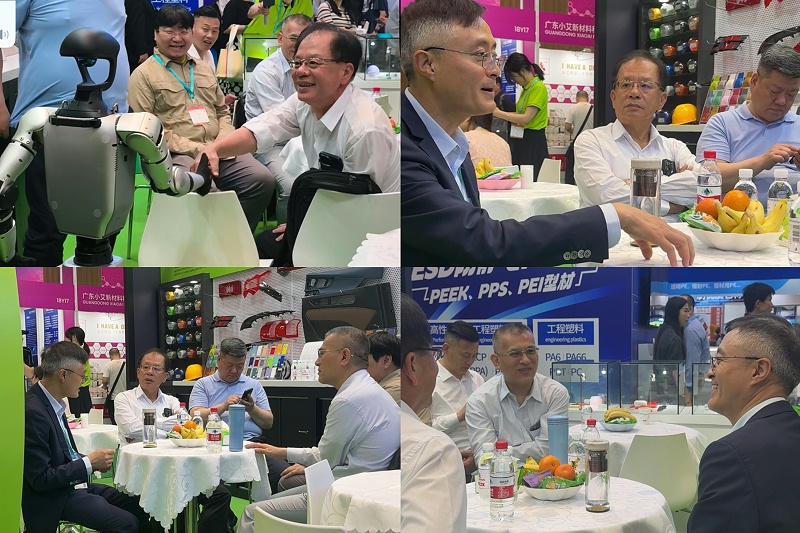 On April 18, the four-day CHINAPLAS 2025 International Plastics and Rubber Exhibition concluded successfully in Shenzhen. At this exhibition, Qingdao Zhongxin Huamei Plastic Co., Ltd. showcased a range of modified plastics, demonstrating the company's technical expertise and innovative achievements in the field to global clients.