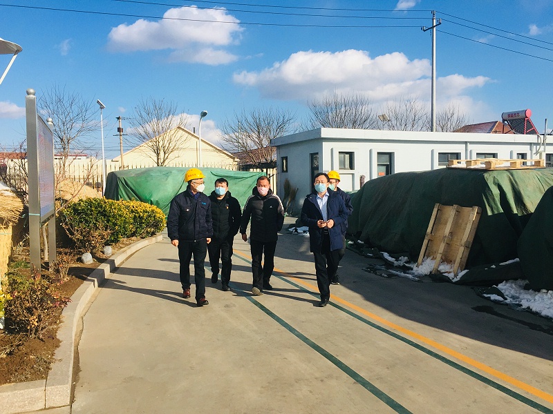 城陽(yáng)街道辦事處領(lǐng)導(dǎo)檢查公司防疫和安全生產(chǎn)工作