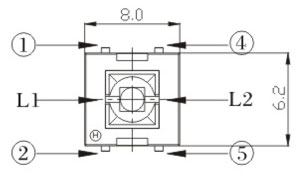 開關(guān)R593結(jié)構(gòu)圖