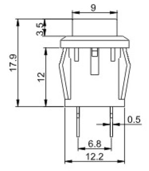 按鈕開關(guān)R0194結(jié)構(gòu)圖